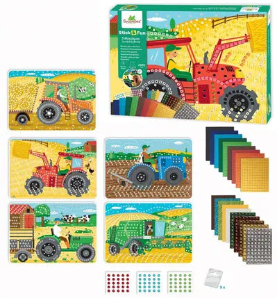 stick'n fun XL mozaiëk life on the farm