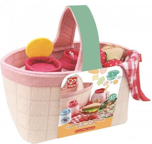 peuter picknickmand in stof