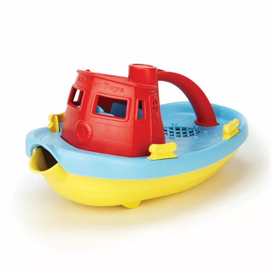 remorqueur à cabine rouge Green Toys