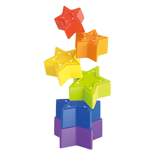 baby stapeltoren little stars 6 pcs