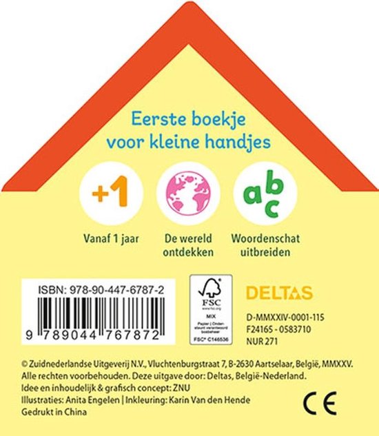 mini boekje allereerste woordjes NED