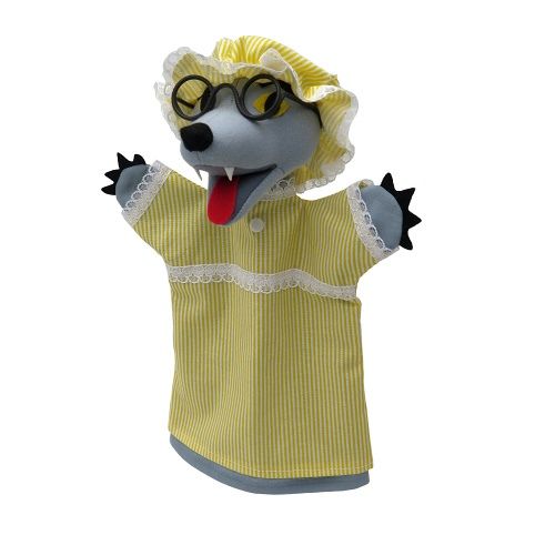handpop wolf met kleed