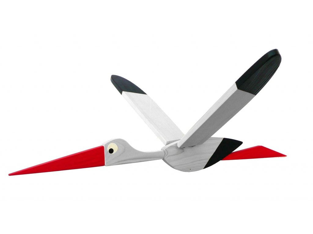 mobiel vliegende ooievaar wit XL -  mobile cigogne volant blanc XL