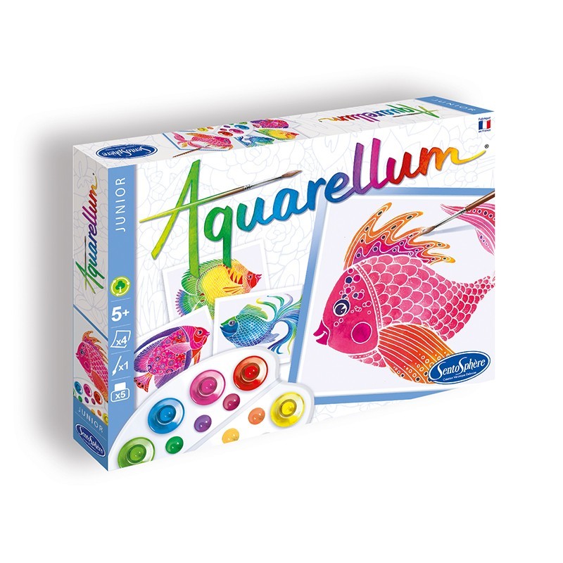 aquarelle poisson junior
