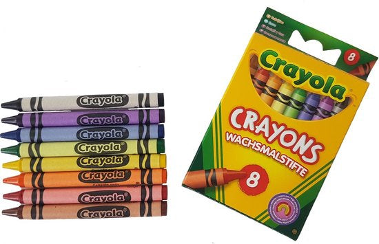 crayons de cire 8pcs - waxcos 8pc 