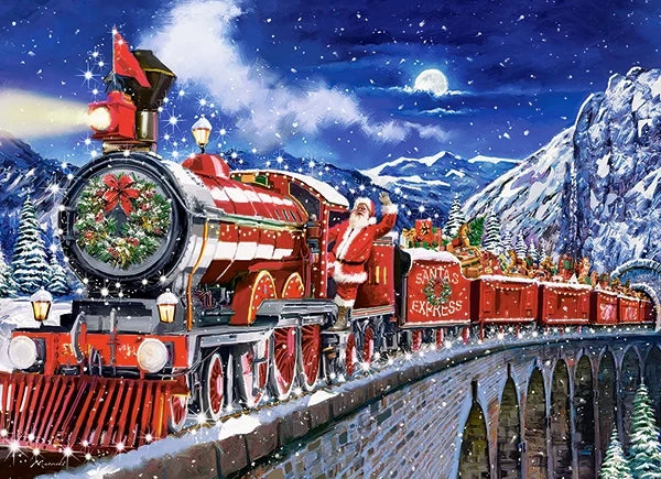 puzzel Santa's coming to town 200pc