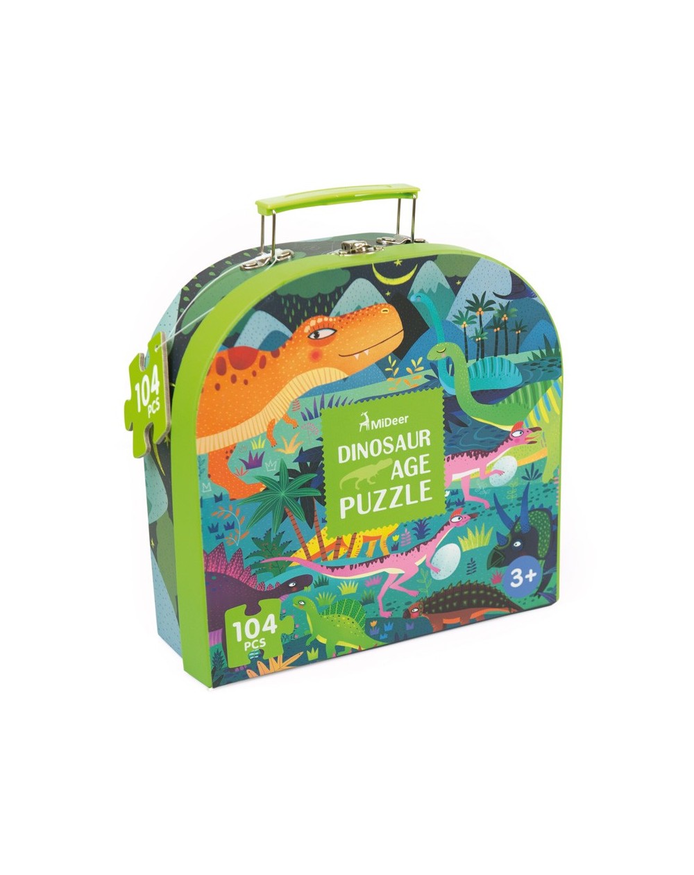 ma valise puzzle dinosaure