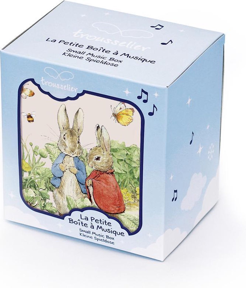 juwelenkistje met muziek klein konijn peter rabbit carrot