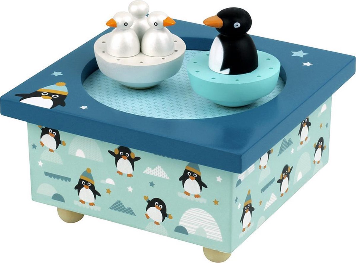 muziekdoos dansende pinguins