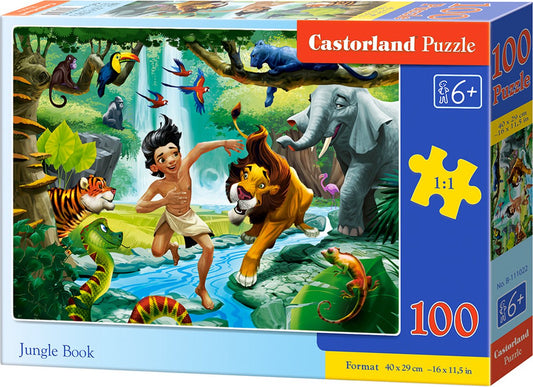 puzzel Jungle book 100pc