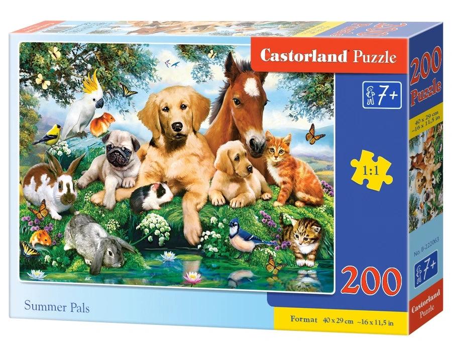 puzzle Copains d'été 200pc