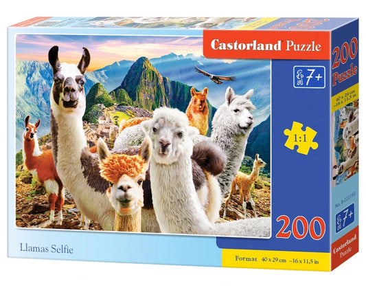puzzle Lamas selfie 200pc