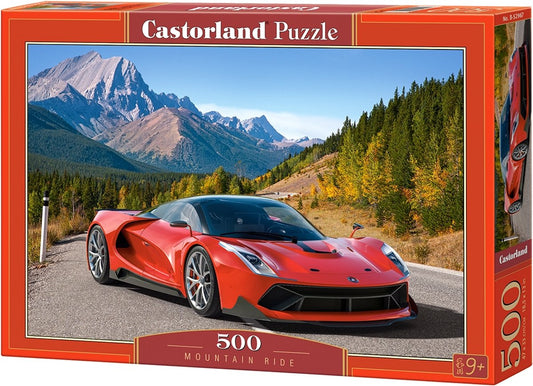 Puzzel Mountain ride 500pc