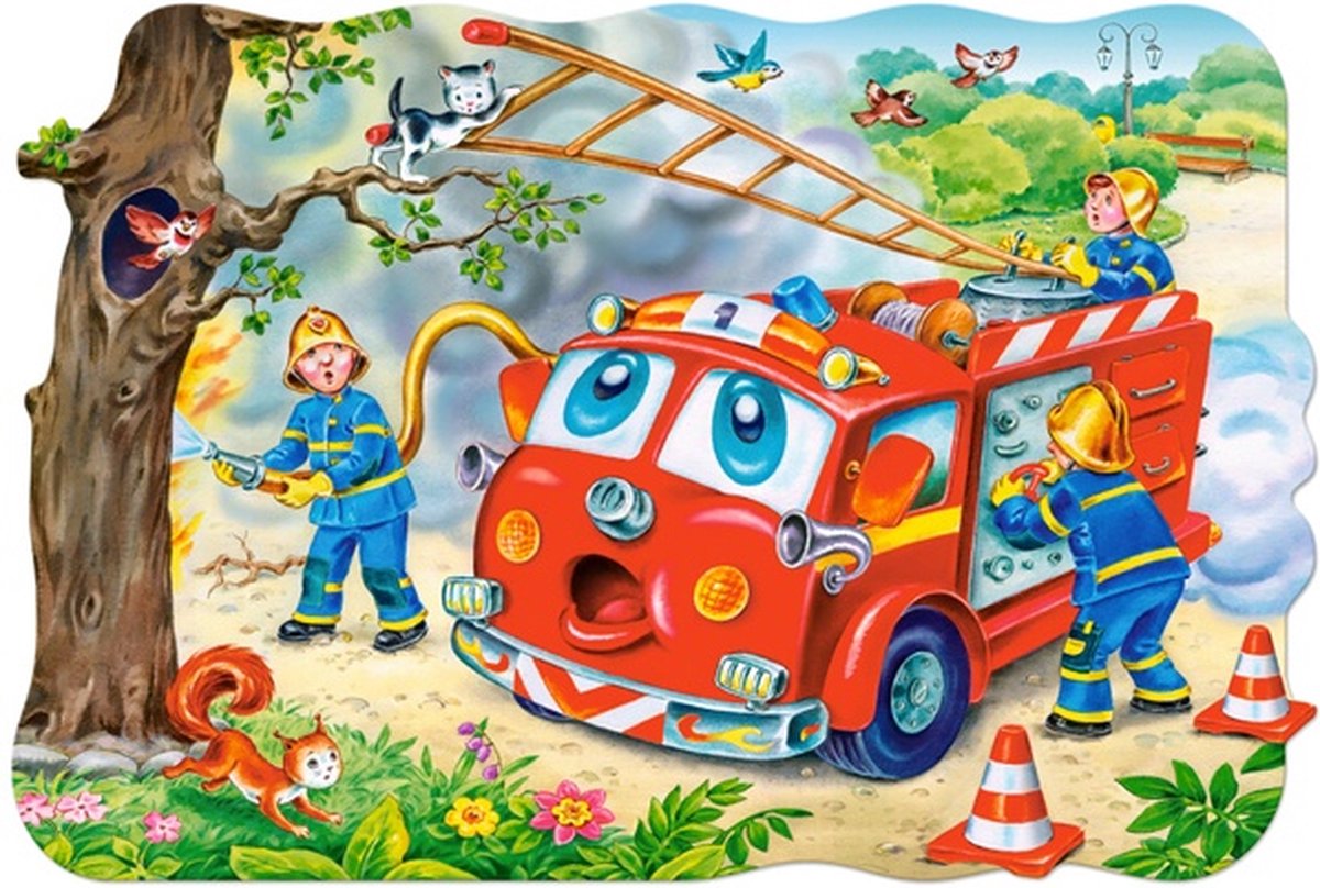 puzzel fire brigade MAXI  20pc