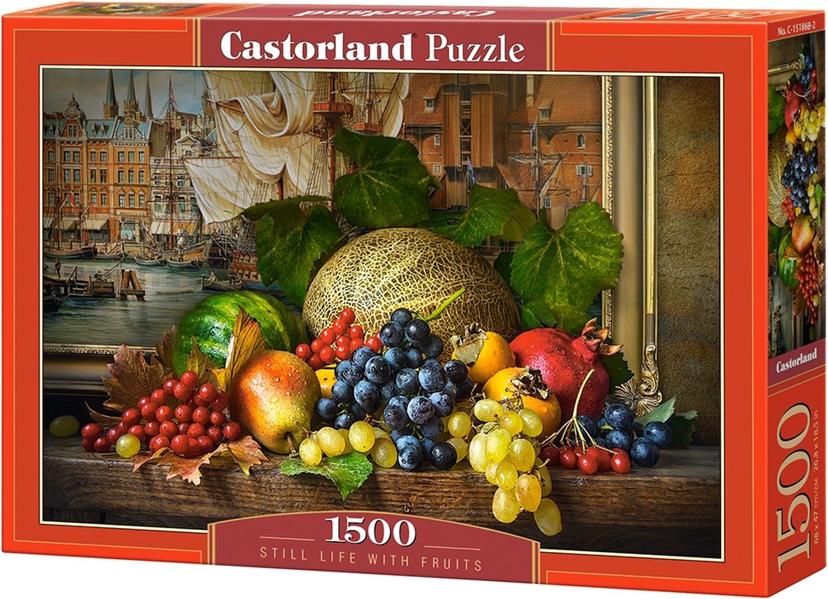 puzzel Still life with fruits 1500pc