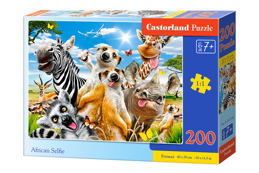 puzzel African selfie 200pc