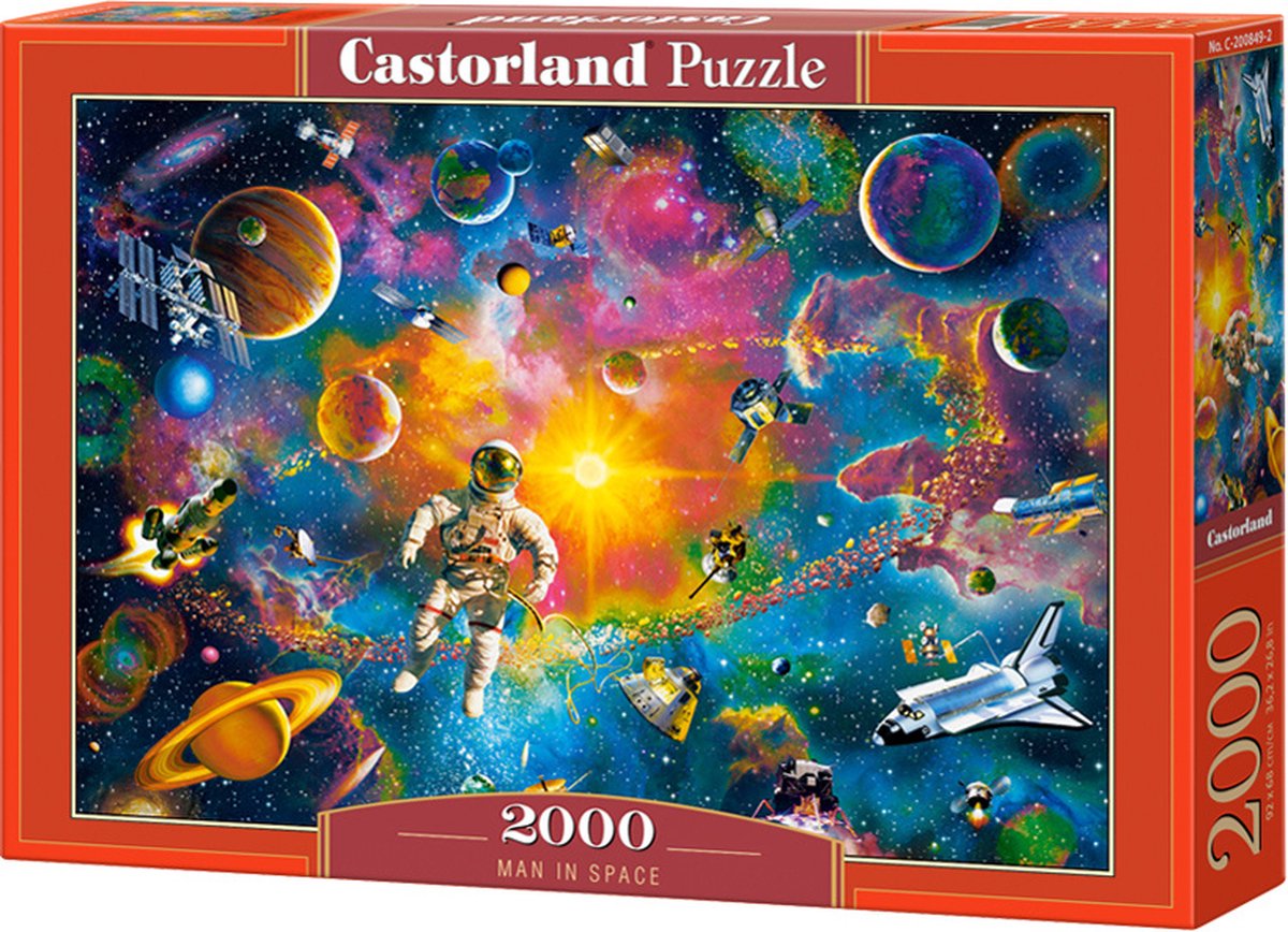 puzzel man in space 2000pc