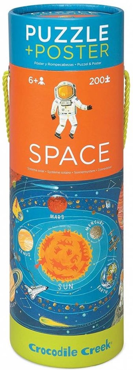 puzzel + poster space 200pc
