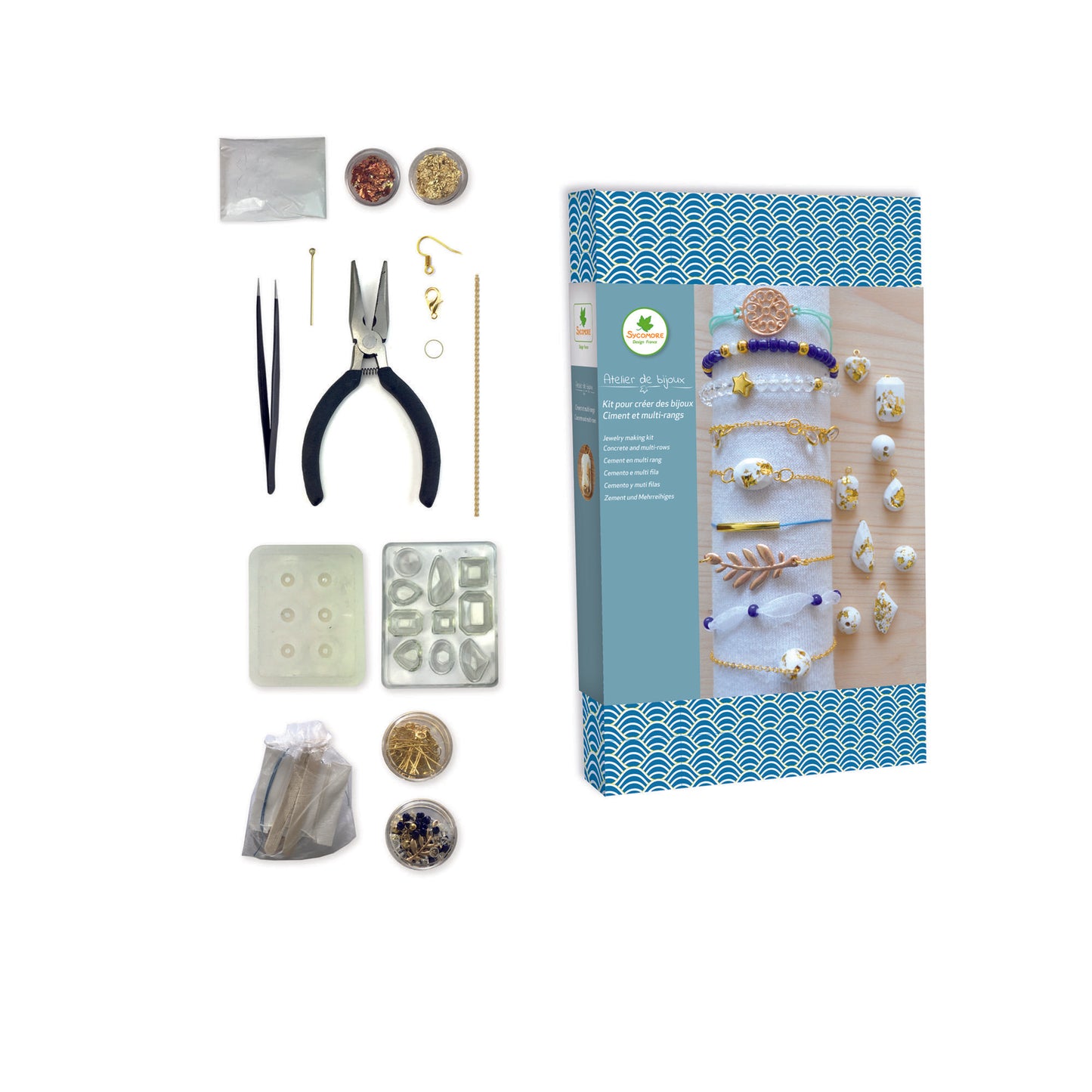 juwelen maken armbanden multirows bracelets and concrete jewelry