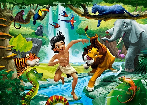 puzzel jungle book 120pc