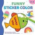 funny sticker color 2-4j