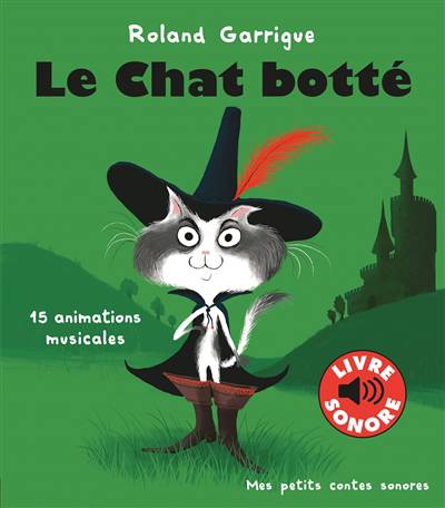 livre sonore le chat botté FRA