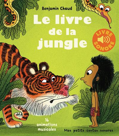 livre sonore Le livre de la jungle FRA