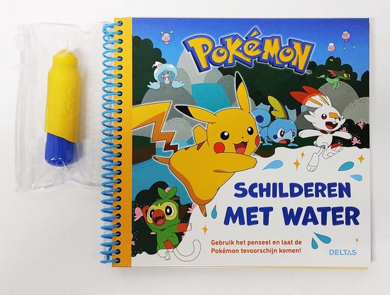 peindre Pokémon avec de l'eau partie 2 (jaune)