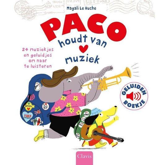 Paco aime le livre de sons de musique NED