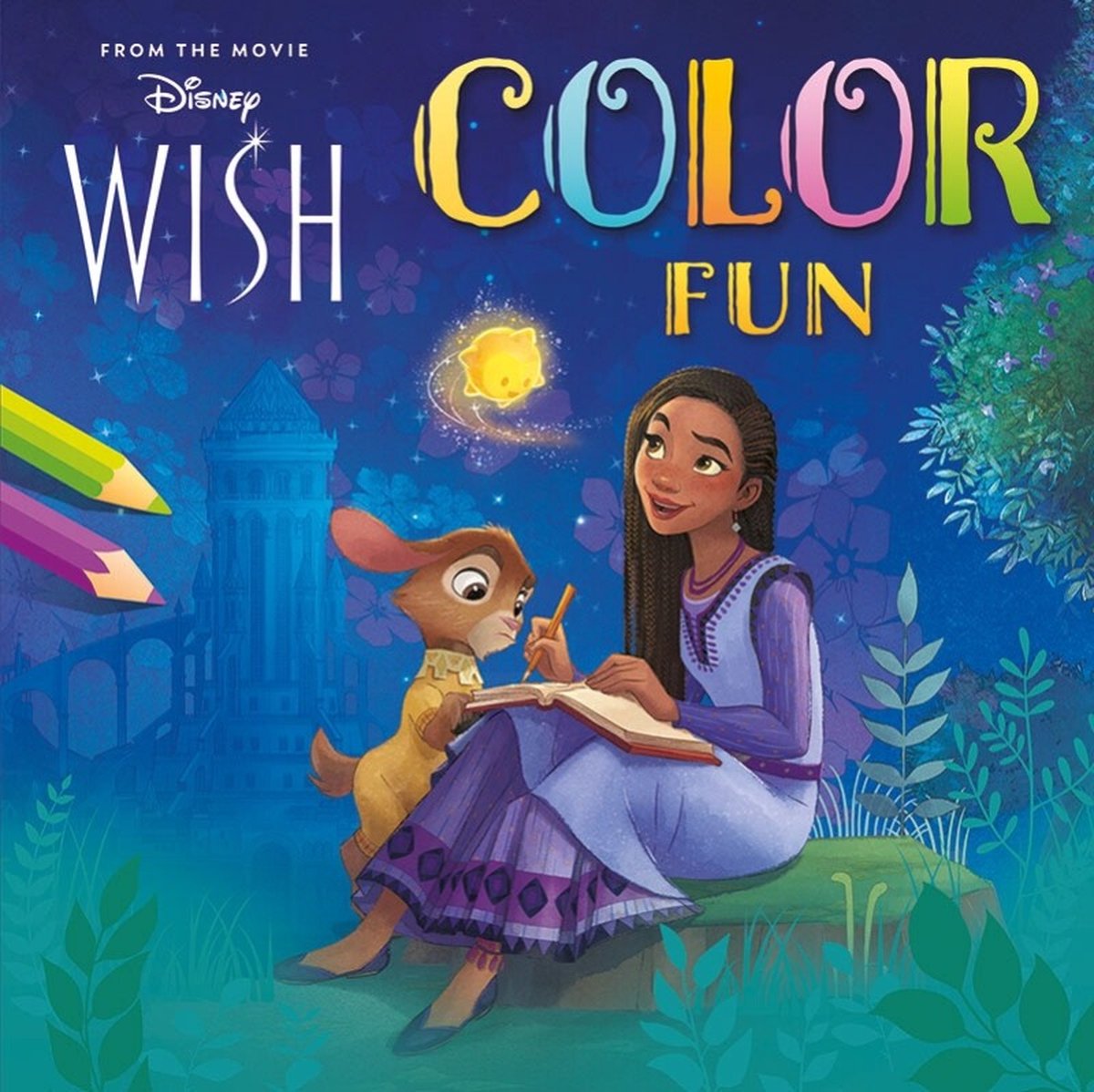 van kleurboek - wish color fun- livre à colorier
