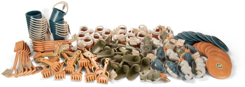 strandspeelgoed bioplastic per stuk - jouets de plage bioplastic par pièce