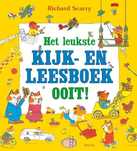 Boek het leukste kijk- en leesboek ooit ! richard scarry NED