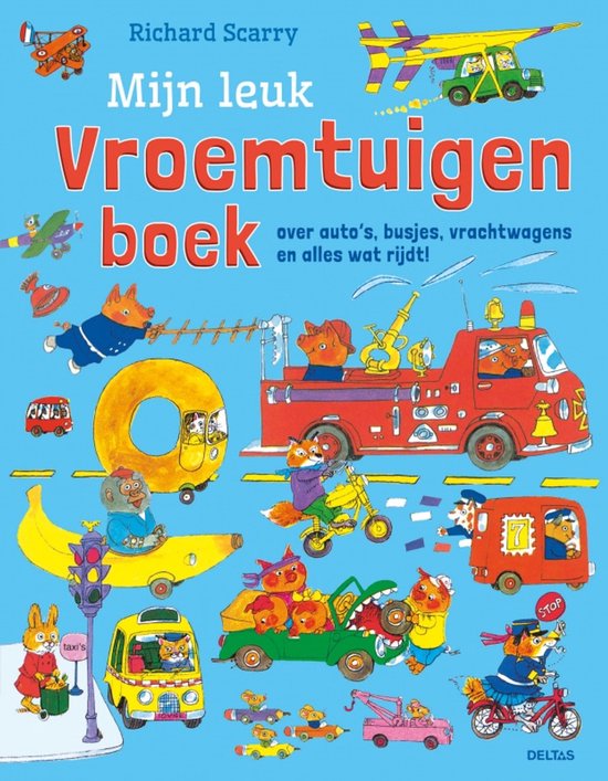 Boek mijn leuk vroemtuigen boek richard scarry NED