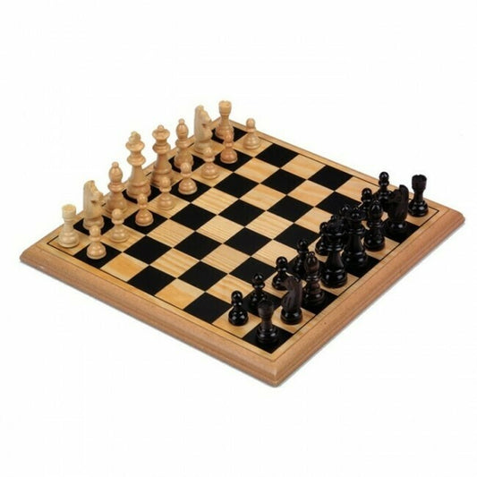 jeu d'échecs en bois complet - jeu d'échec complet en bois