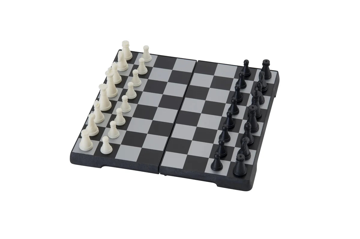 jeu d'échecs de voyage pliant magnétique 19x19 cm