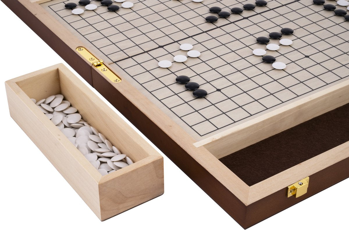 houten Go spel opklapbaar