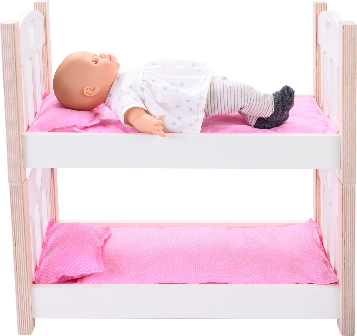poppen stapelbed - lit superposé pour poupées