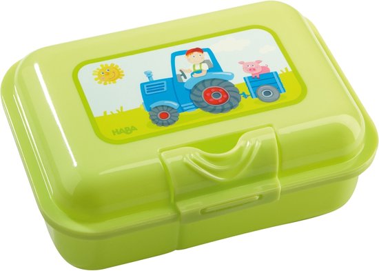 lunchbox - dino, tractor, vicky & pirli of paarden - boîte à sandwich