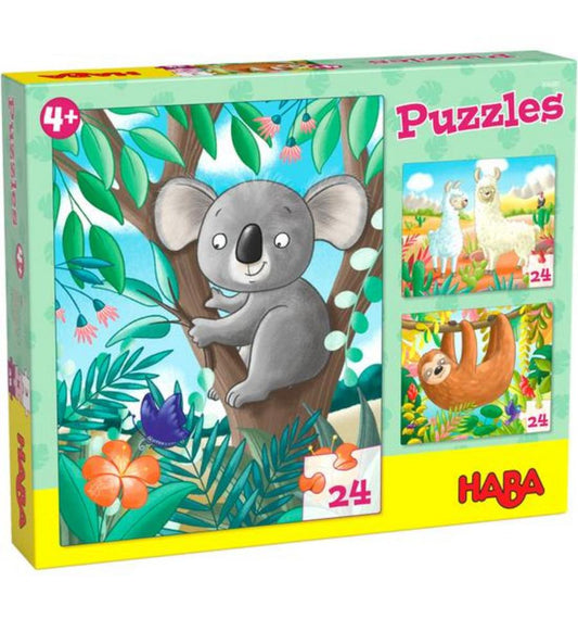lot de 3 puzzles koala - lot de 3 puzzles koala