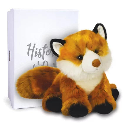 pluche gus de vos - 28cm - peluche gus le renard