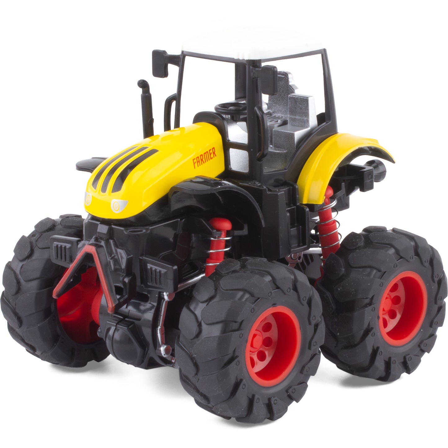 tractor in metaal