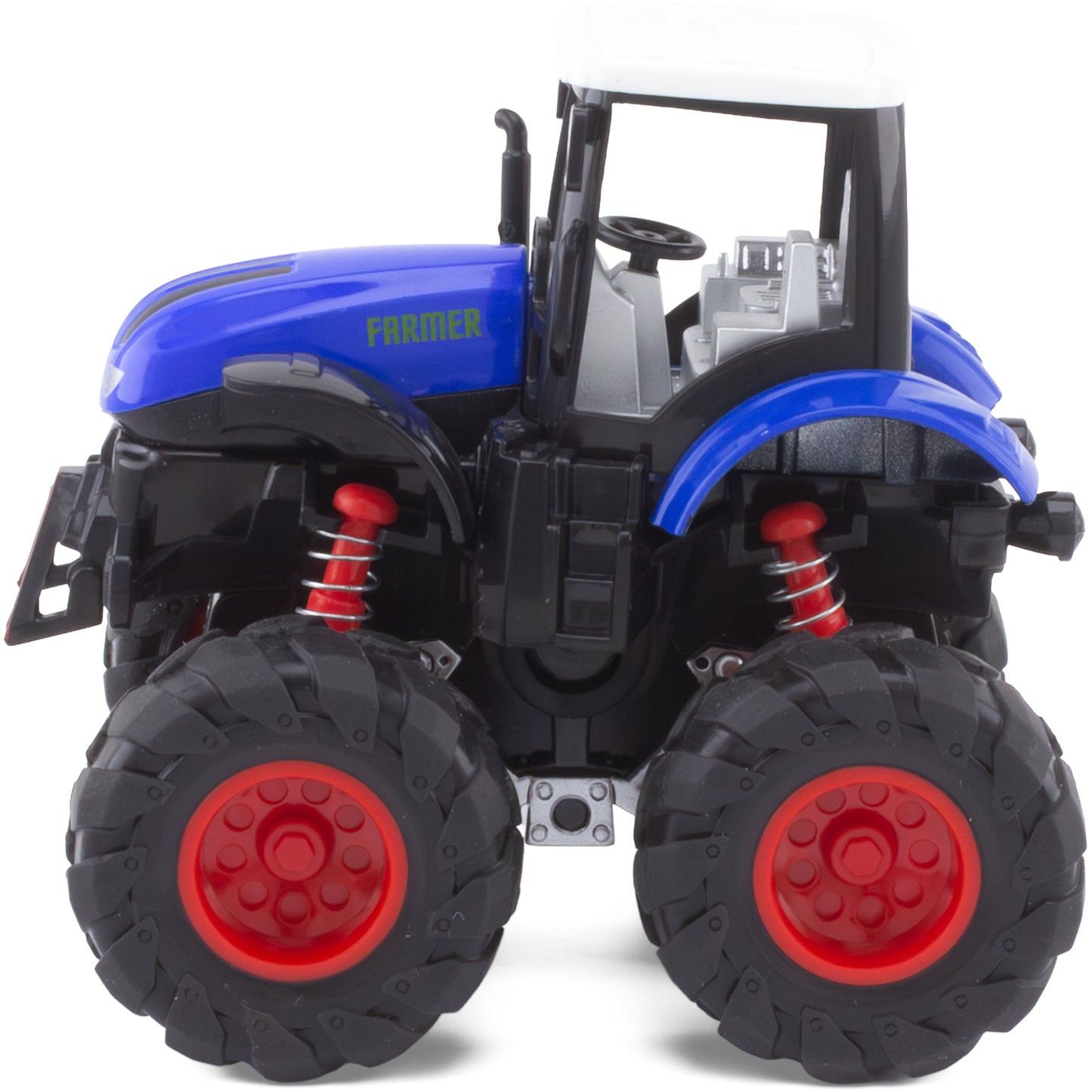 tractor in metaal
