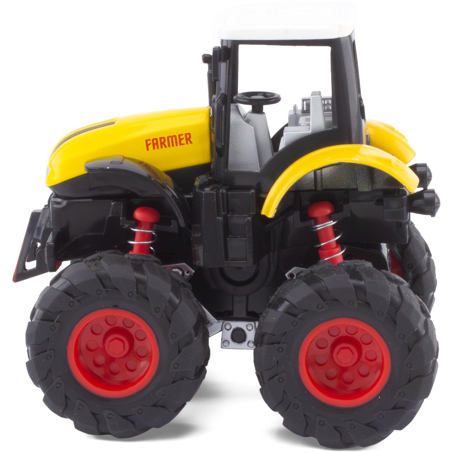 tractor in metaal