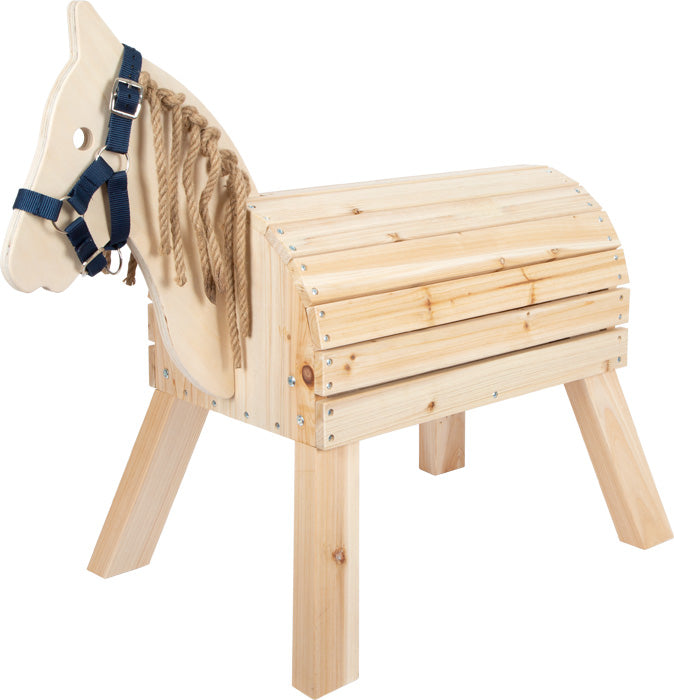 houten paard groot - cheval en bois grand
