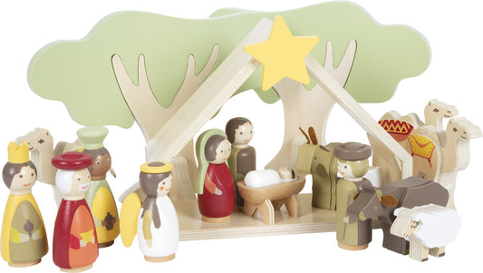 kerststal speelset - christmas manger play set