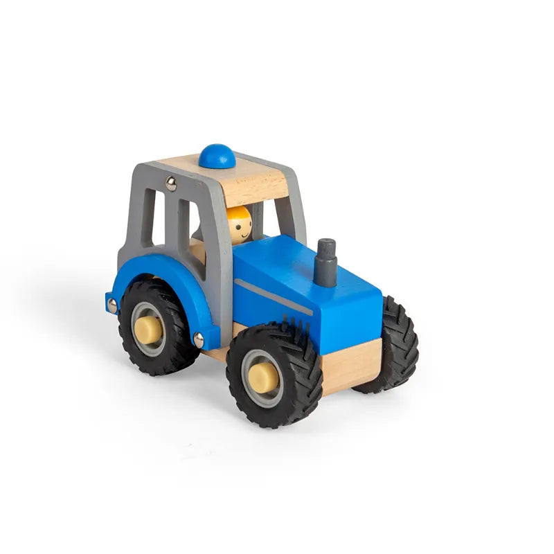 houten mini-speelgoedtrucks