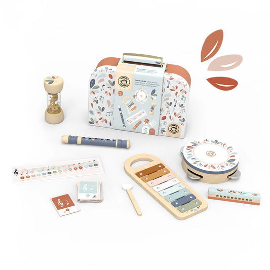 mijn eerste muziek set in koffer speedy monkey