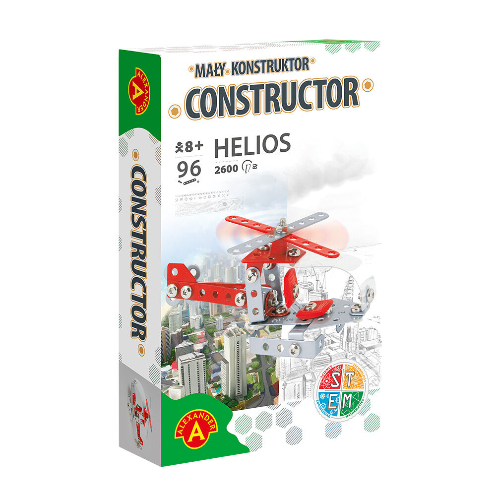 constructor helios helicopter 96pcs