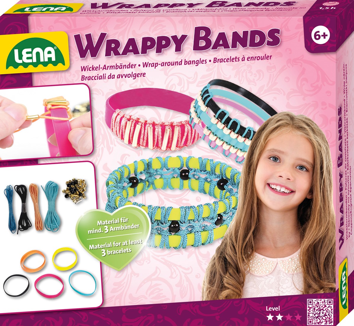 creatief wikkel-armbandjes wrappy - DIY wrappy bands - créative bracelets à enrouler