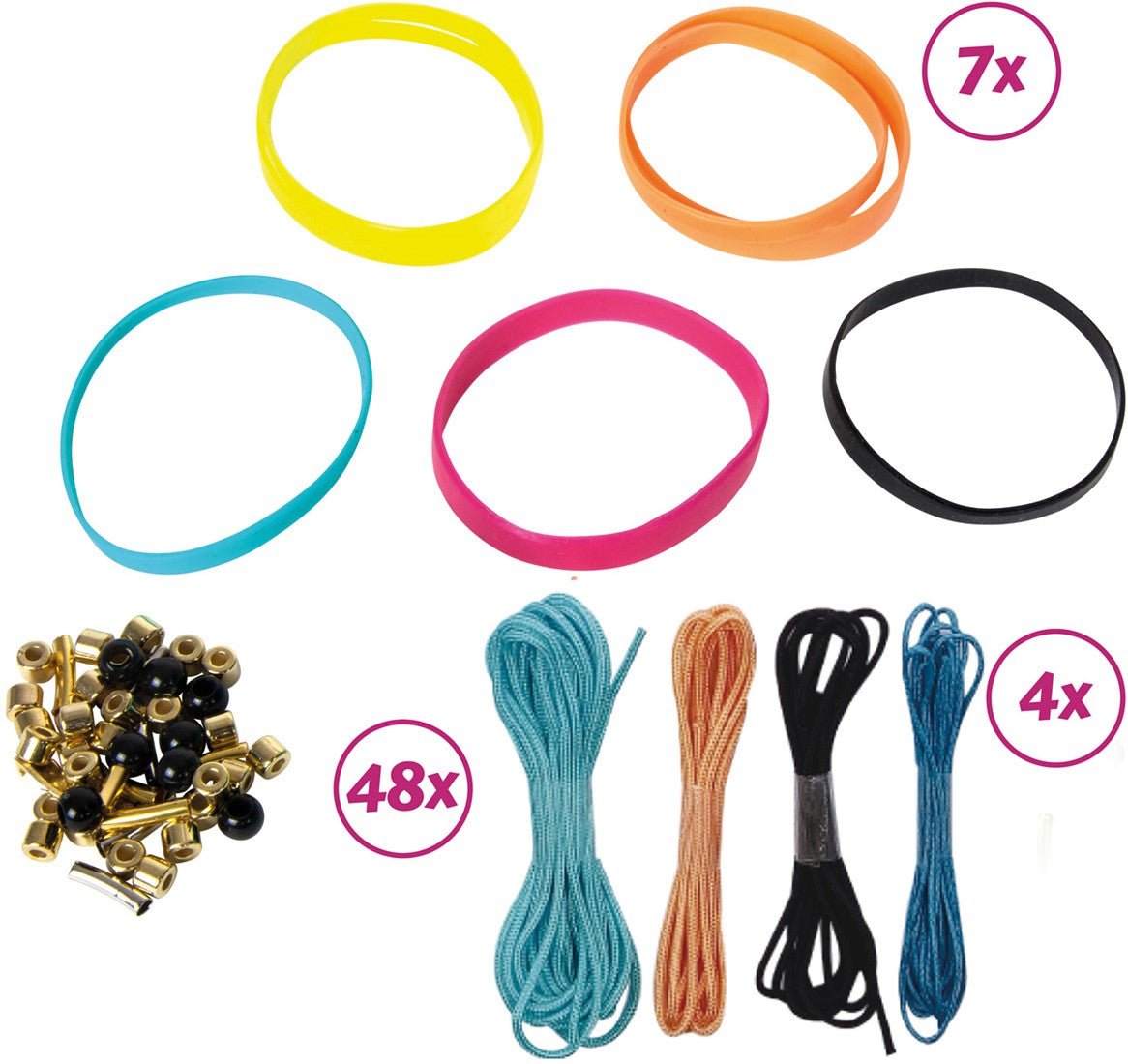 creatief wikkel-armbandjes wrappy - DIY wrappy bands - créative bracelets à enrouler